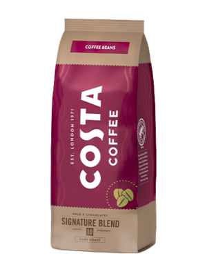 Costa Coffee Signature Blend Dark Roast zrnková kavá 1kg