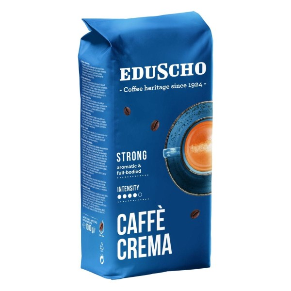 Edu_Crema-Strong_WB_1000g Eduscho Crema Strong zrnková káva 1000g