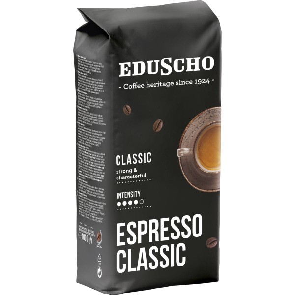 Eduscho Espresso Classic zrnková káva 1000g