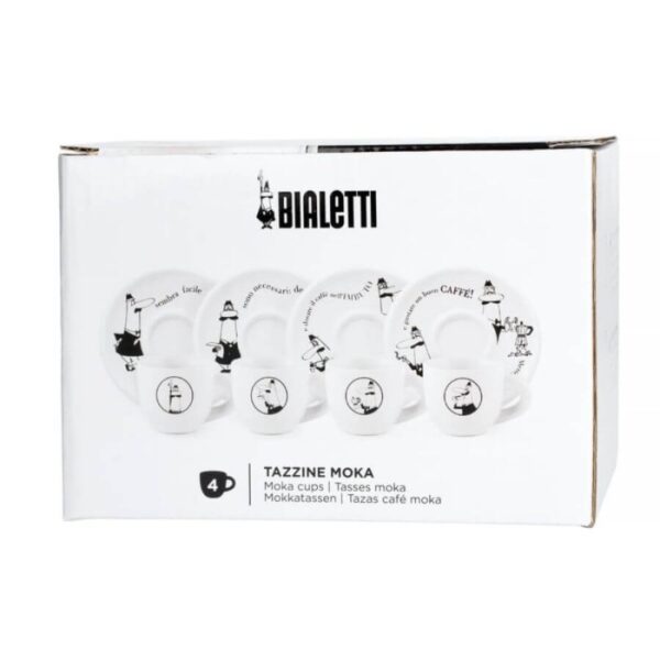 Bialetti-Carousel Súprava šálok na kávu Bialetti Carousel - 4 kusy